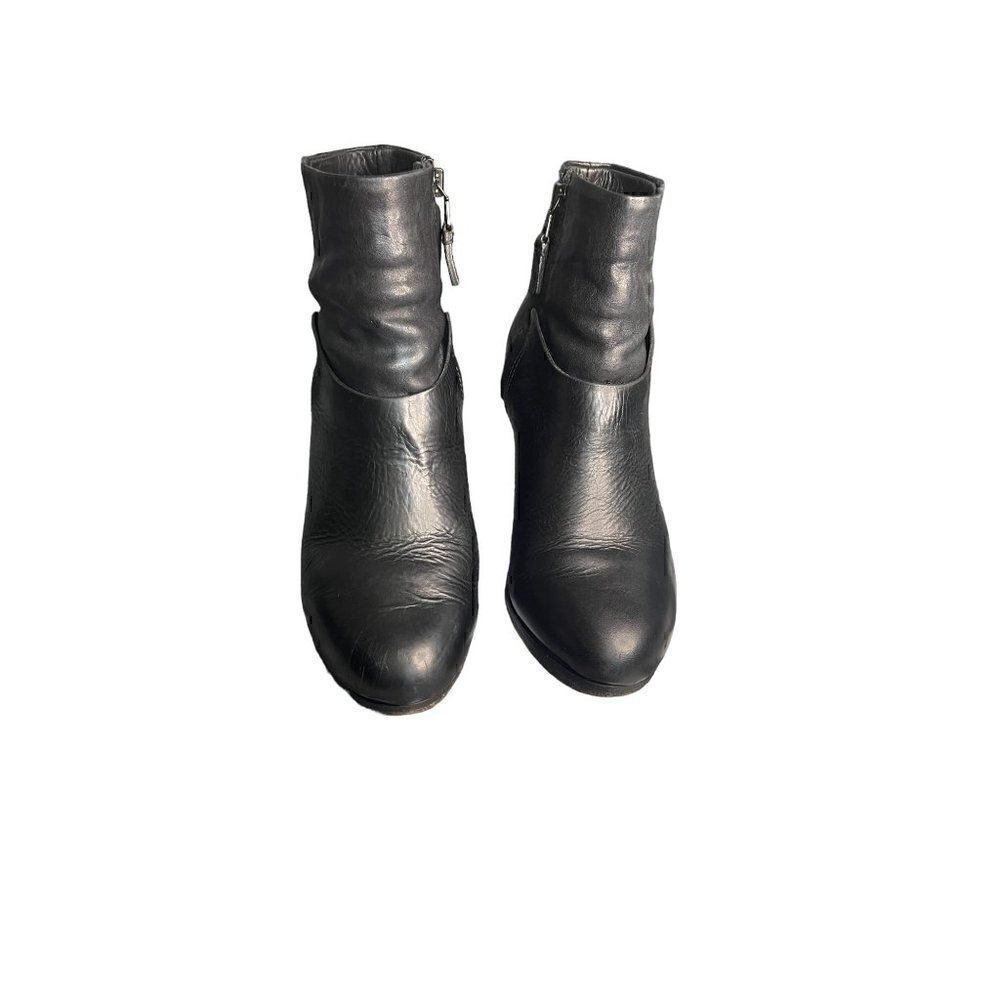 Rag & Bone Ankle Western Black Boots Size 37.5 - Picture 3 of 8